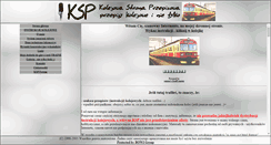 Desktop Screenshot of kolej.krb.com.pl